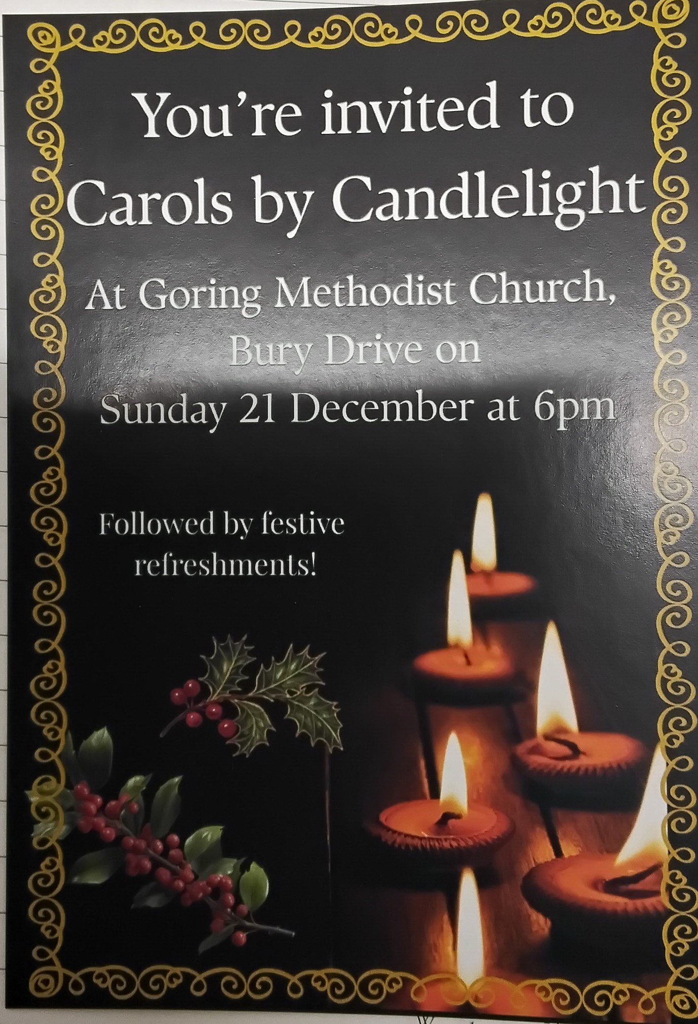 GMC carol service